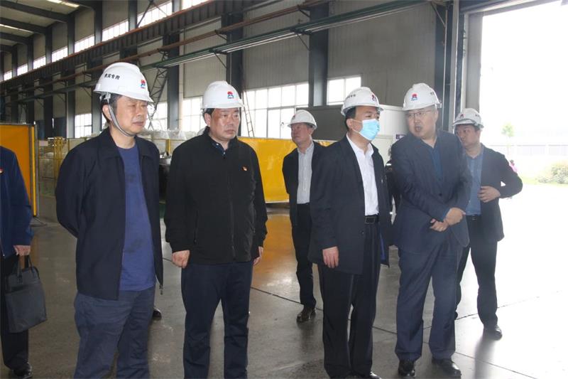 國家糧食和物資儲備局河南局分黨組副書記、副局長李強(qiáng)一行蒞臨公司調(diào)研