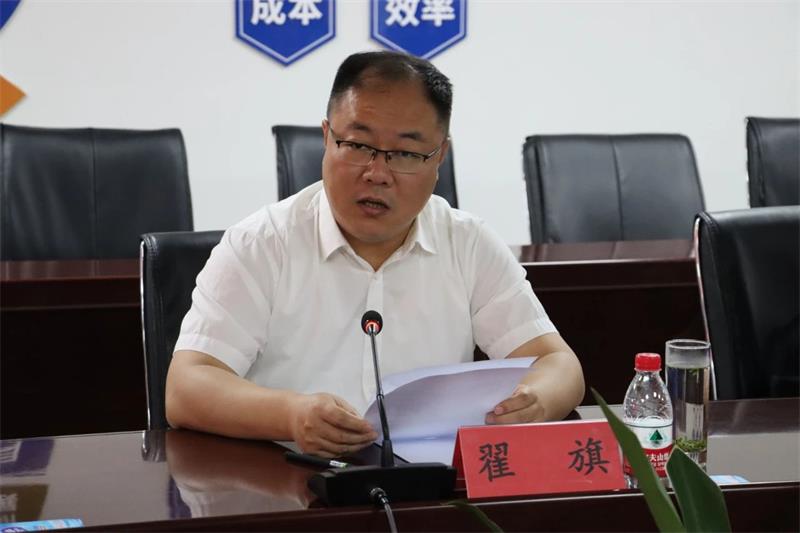 貴陽(yáng)市政協(xié)副主席、清鎮(zhèn)市委書記付濤一行到明泰鋁業(yè)考察